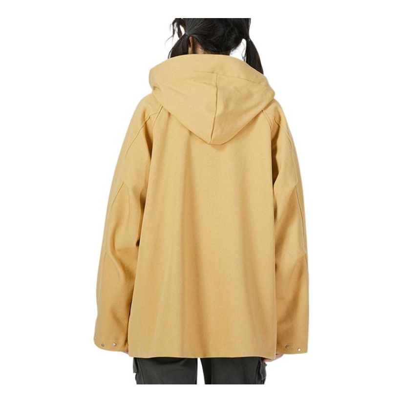 (WMNS) adidas Outer Jacket Asia Sizing 'Tan' HM4987
