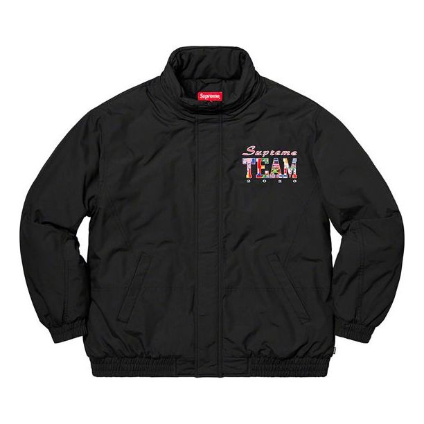 Supreme Super Team Puffy Jacket 'Black' SUP-SS20-489
