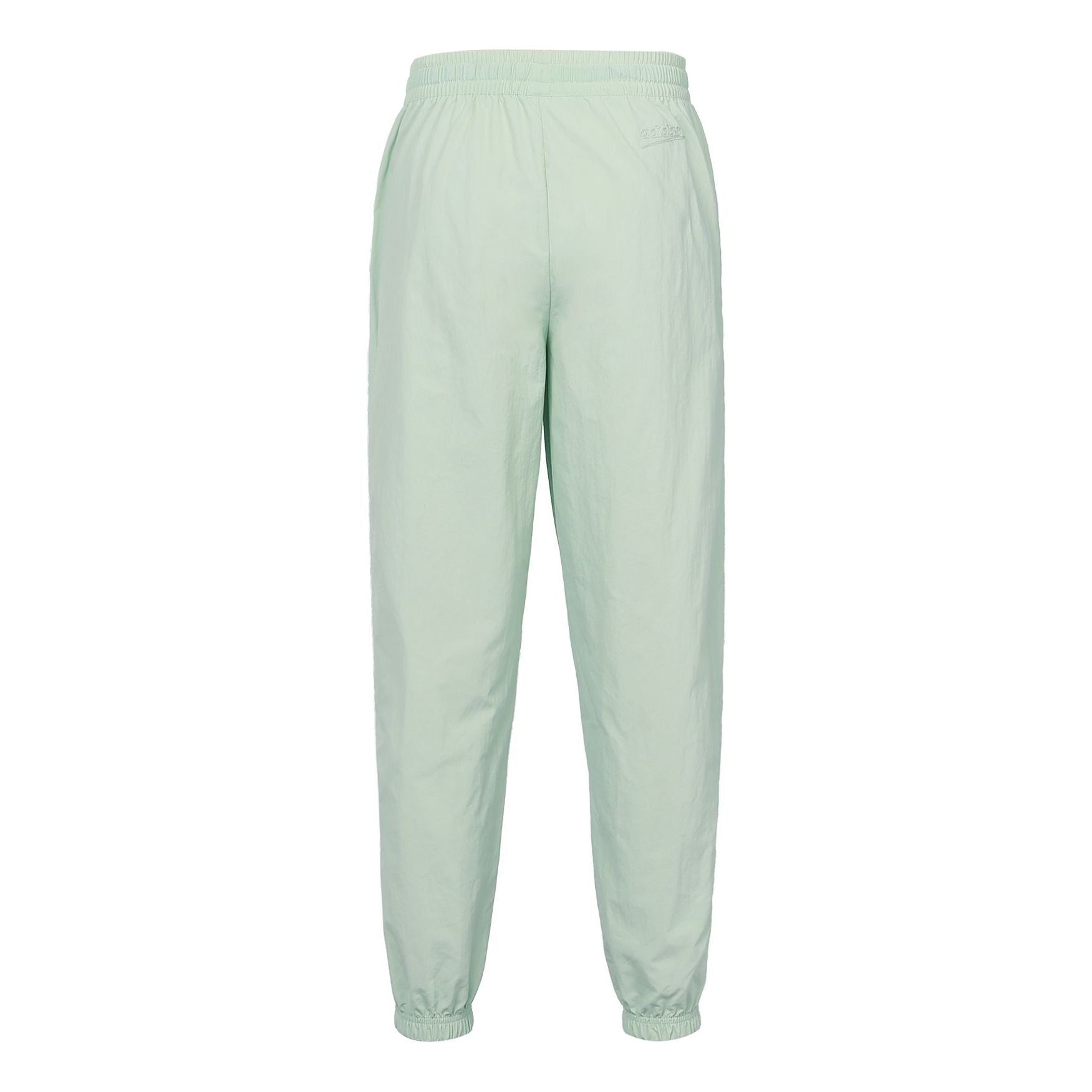 (WMNS) adidas Woven Pants Asia Sizing 'Green' IK8629