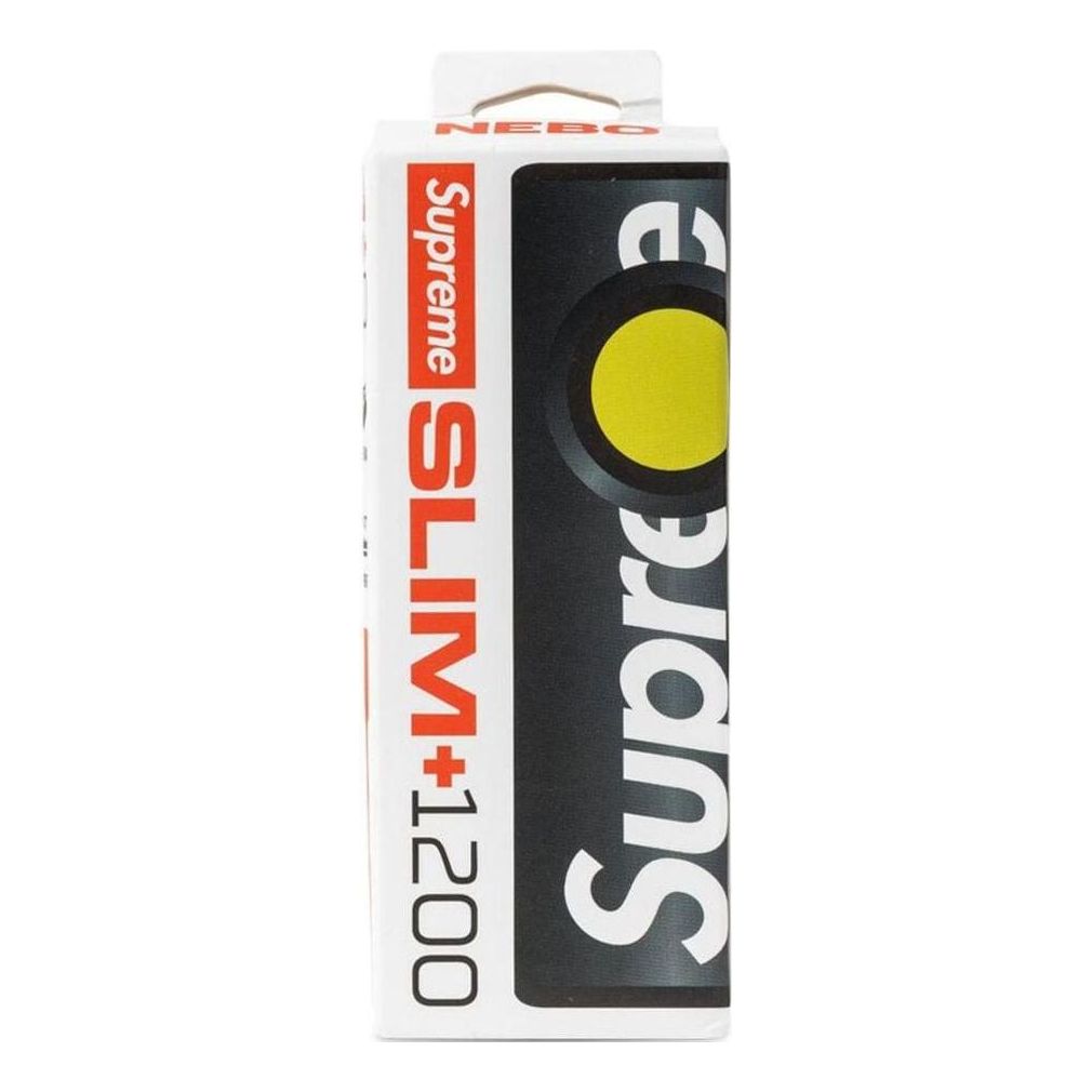Supreme x Nebo Slim 1200 Pocket Light 'Black White' SU12357