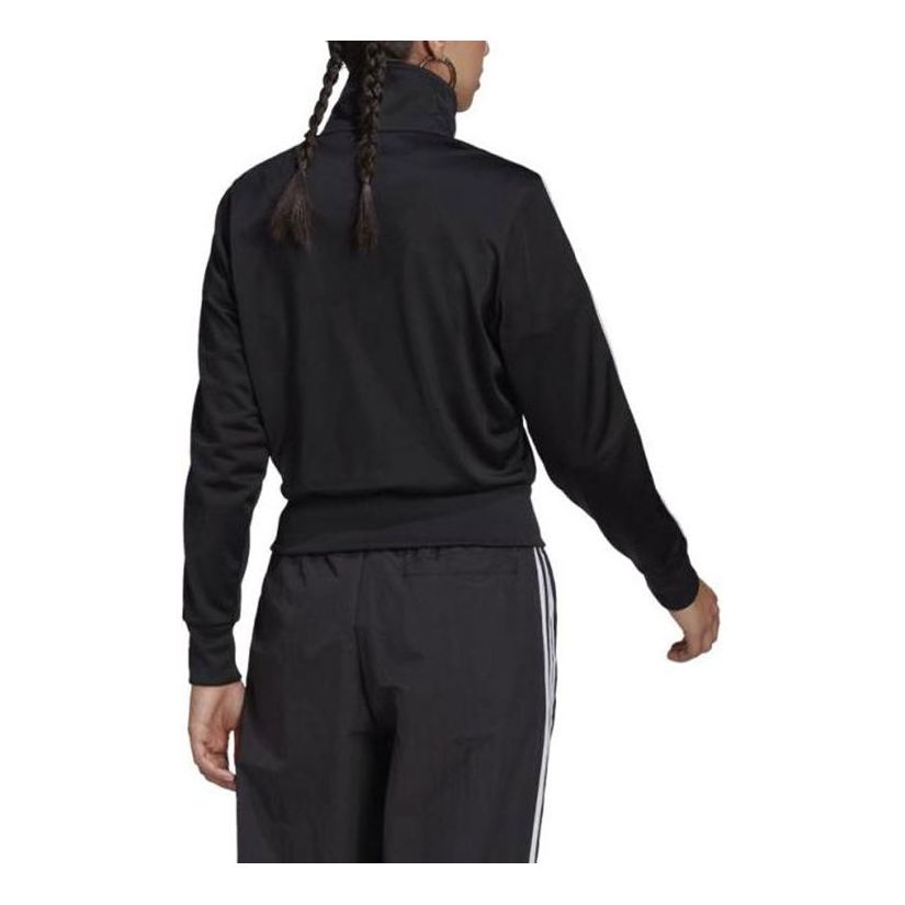 (WMNS) adidas Adicolor Classics Firebird Track Jacket Asia Sizing 'Black White' GN2817