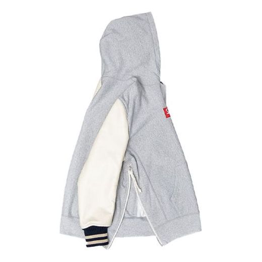 Supreme x JUNYA WATANABE COMME des GARONS MAN Box Logo Hoodie 'Grey White Red' SUP-FW21-310