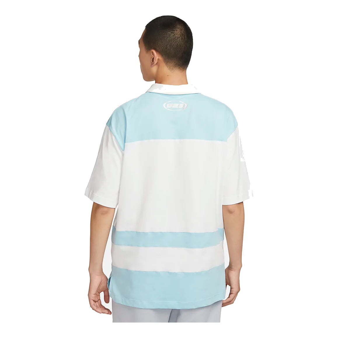 Nike Sportswear Polo Shirt 'White Blue' FN3694-124