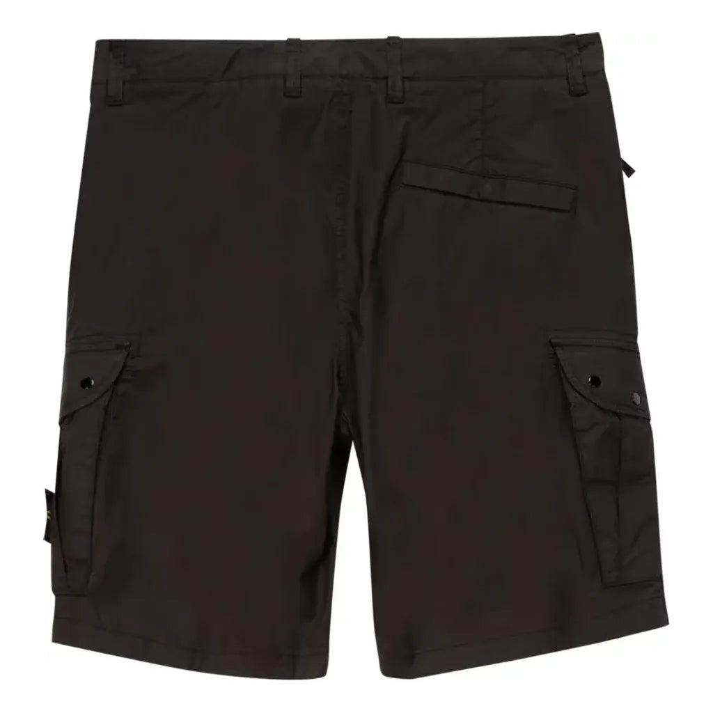 STONE ISLAND Cargo Bermuda Shorts 'Black' 7415L0803-V0029