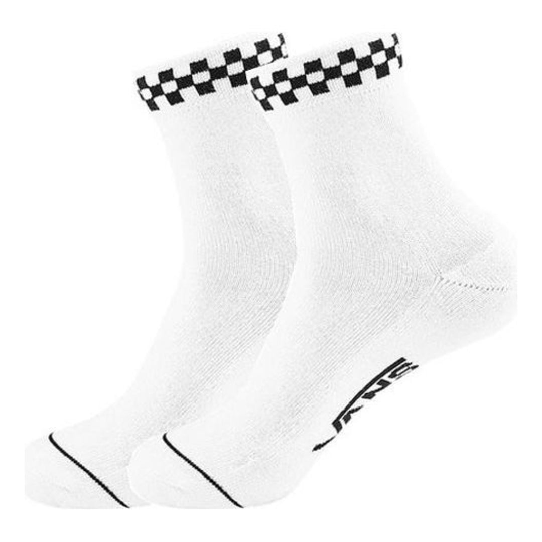 Vans Peek-A-Check Crew Socks 'White Black' VN0A3Z92YB21