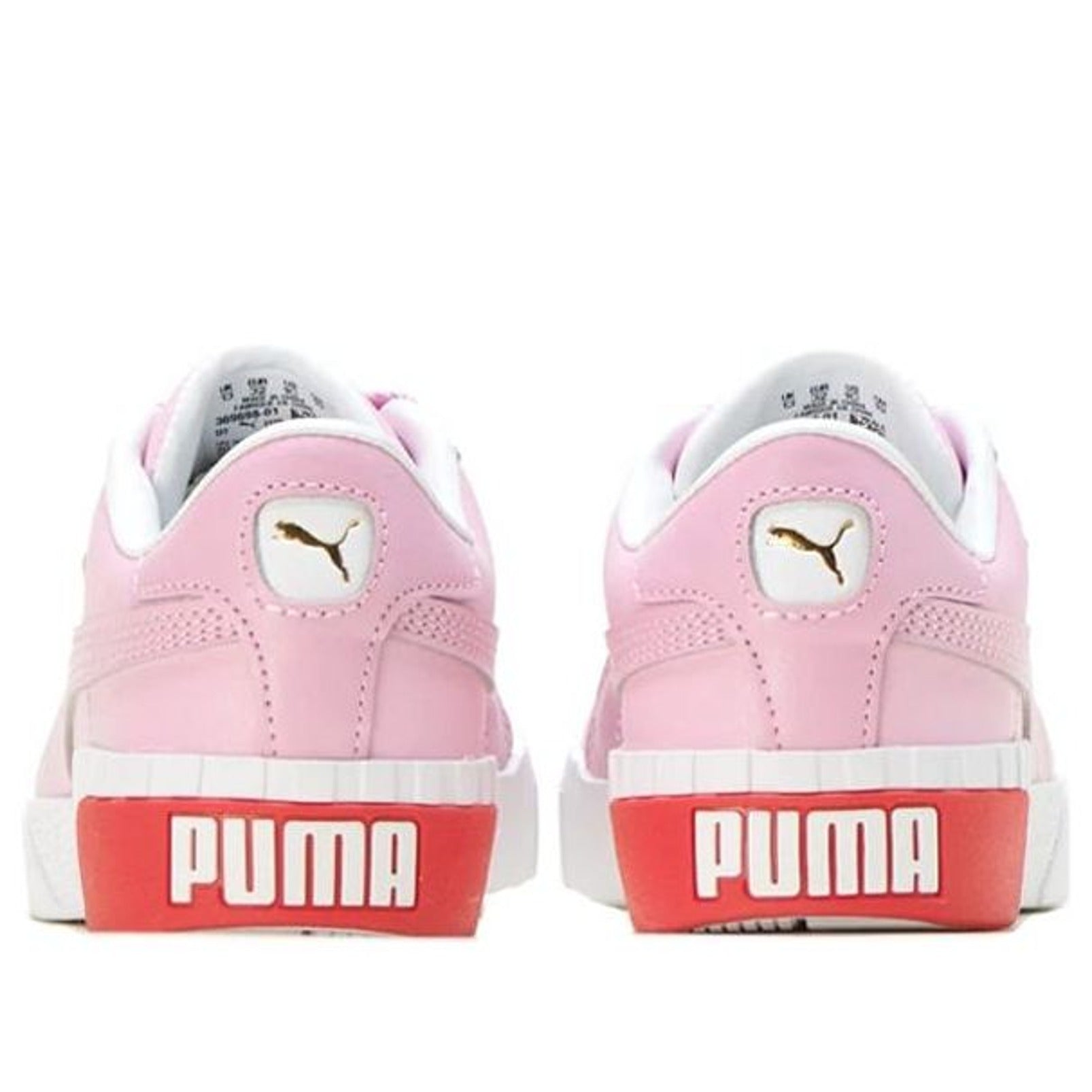 (GS) PUMA Cali Lace Up 'Pink White' 369698-01