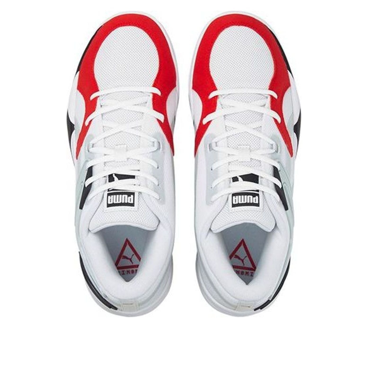 PUMA Trc Blaze Court 'White Red Black' 376582-15