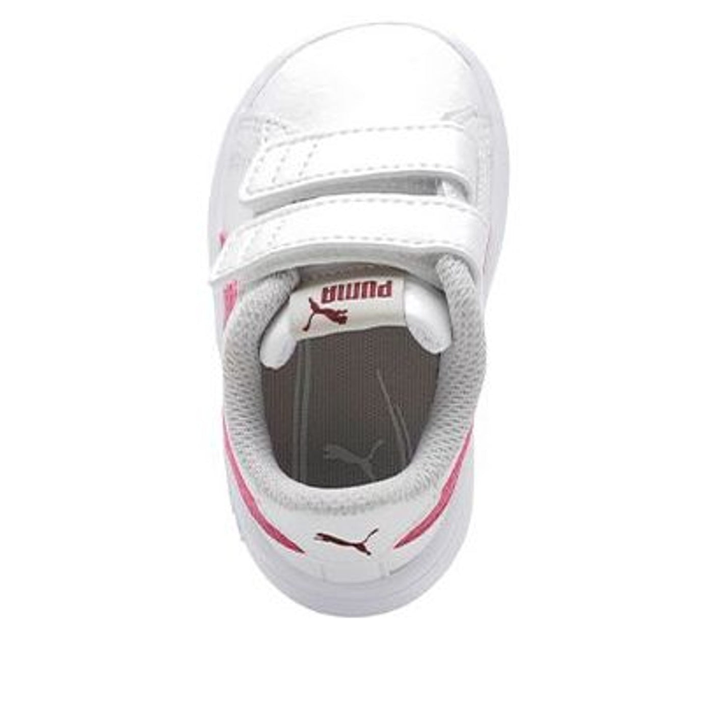(TD) PUMA Smash v2 Infant 'White Magenta Haze' 365174-08
