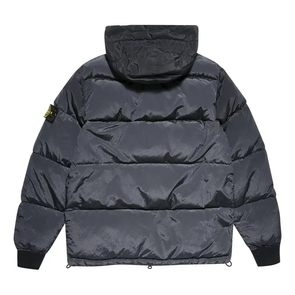 STONE ISLAND Nylon Badge Logo Down Jacket 'Ink' 751544508-V0026