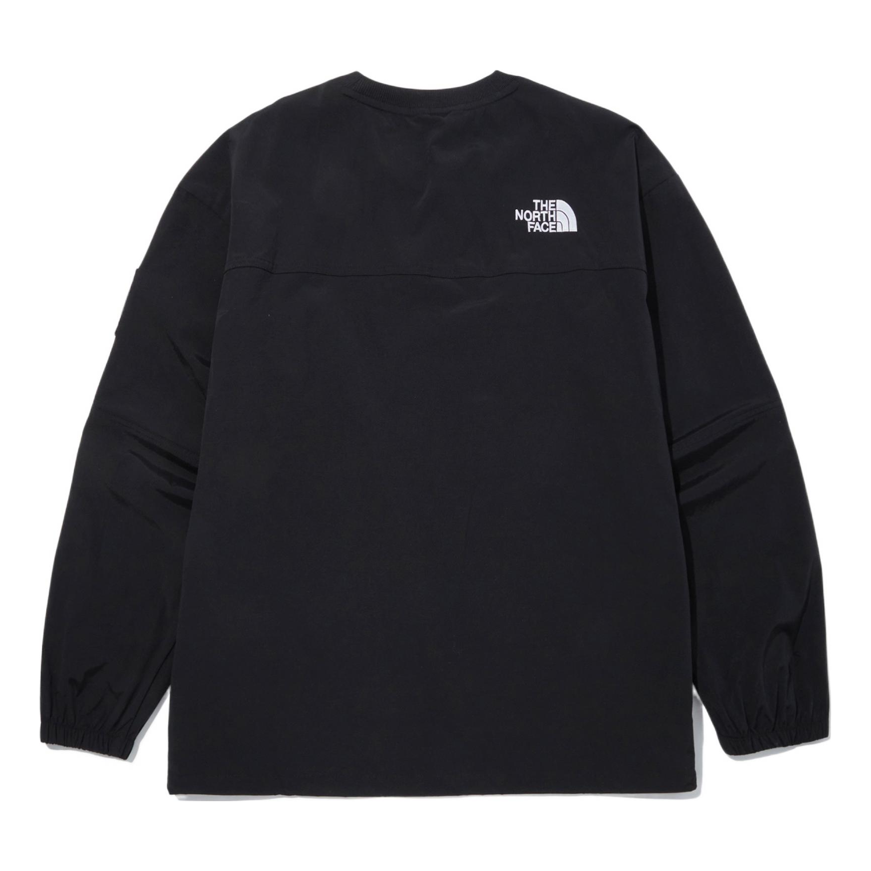 THE NORTH FACE Albany Crewneck Logo Sweater 'Black' NM5MN04J