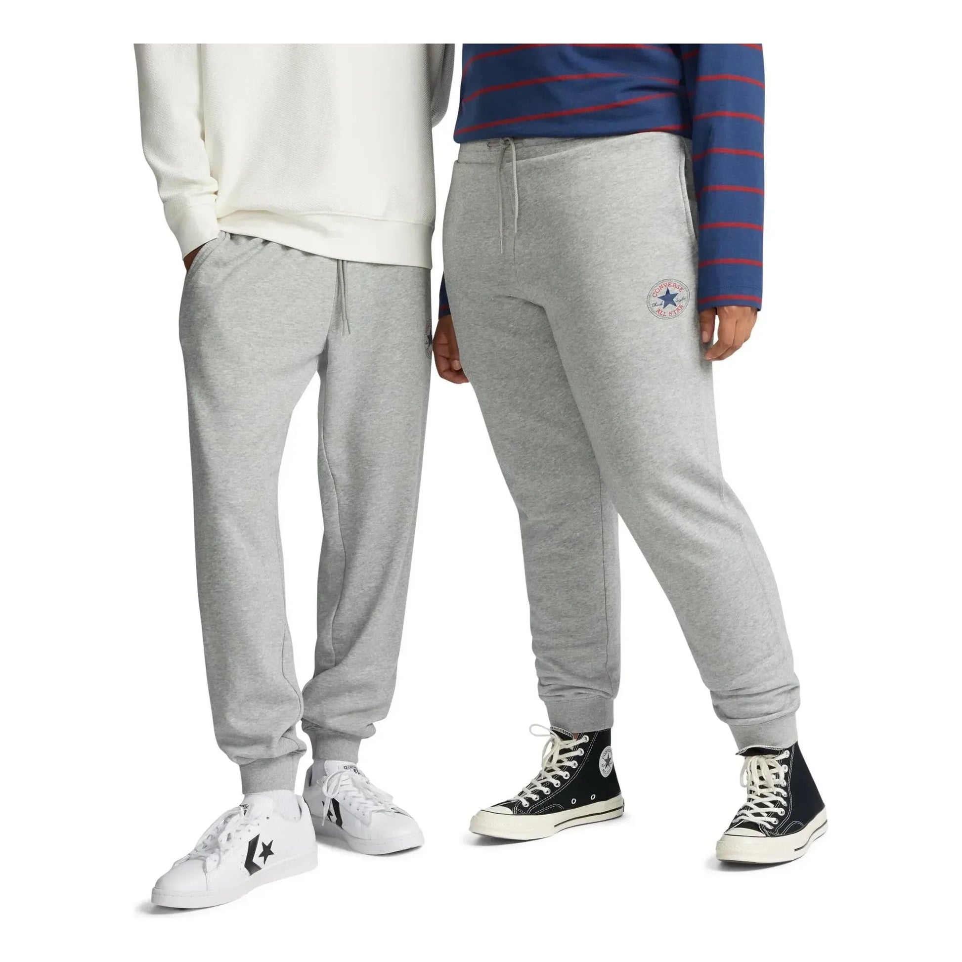Converse Go-To Novelty Chuck Patch Pants Asia Sizing 'Grey' 10024947-A02