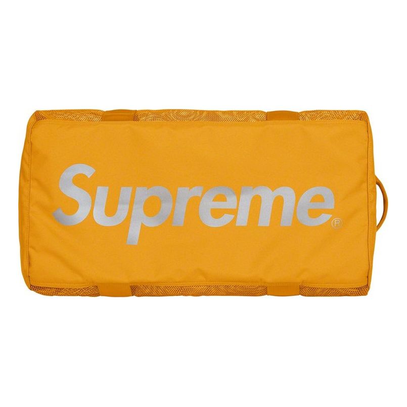 Supreme Big Duffle Bag 'Yellow White' SUP-SS20-084
