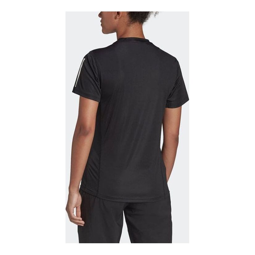 (WMNS) adidas Own The Run T-Shirt Asia Sizing 'Black' H59274