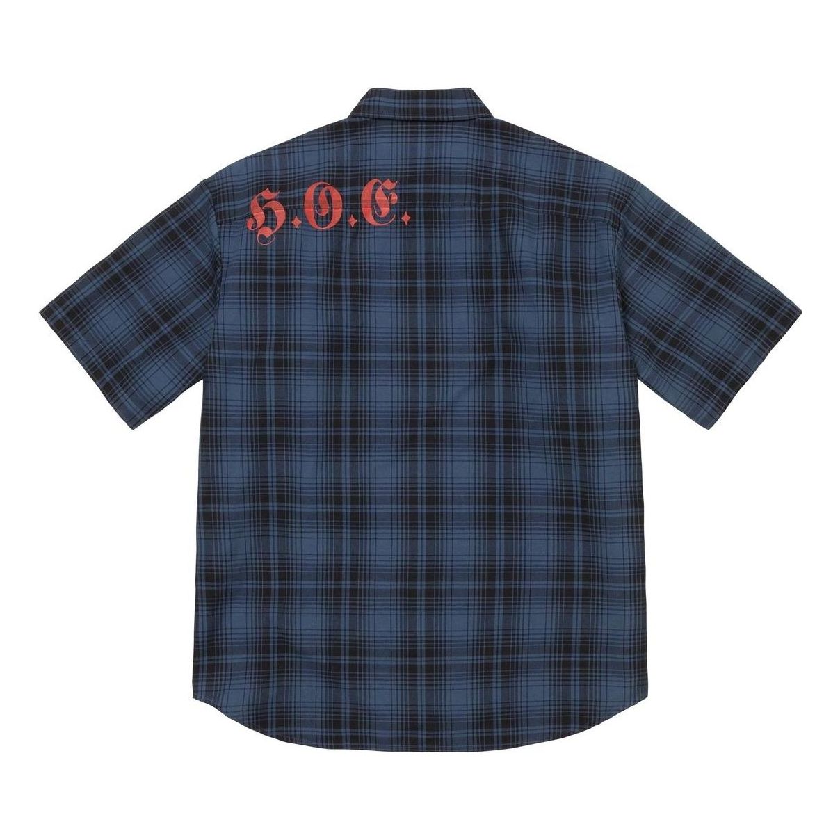 Supreme x Bernadette Corporation S/S Work Shirt 'Blue Red' SUP-SS23-226