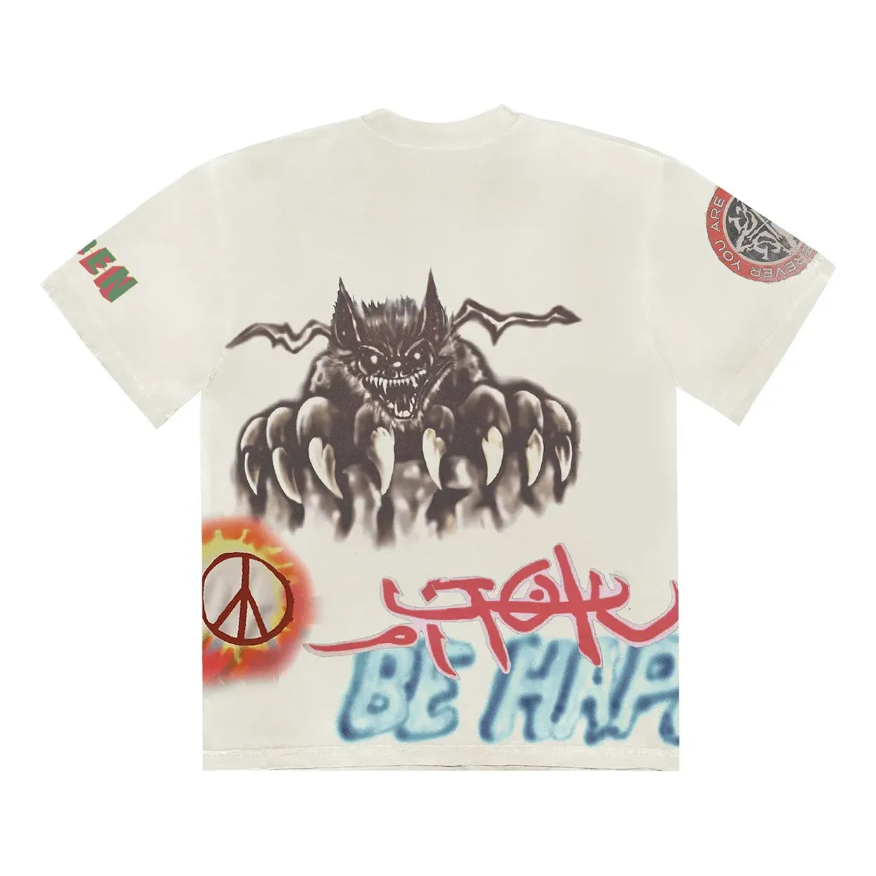 Travis Scott Siren T-Shirt 'White' TSUT-SS09