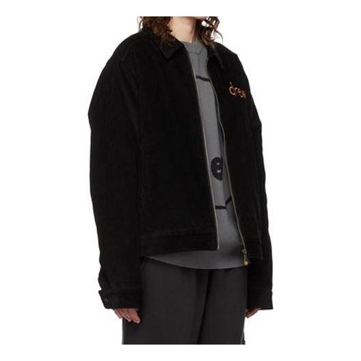 Drew House Ssense Exclusive Painted Mascot Jacket 'Black' DH-C6362-PMBK