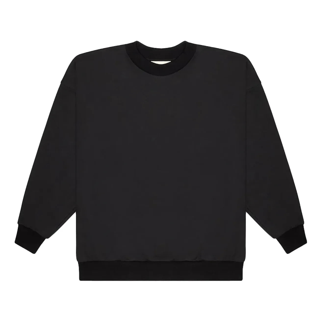 Fear of God Back Logo Crewneck Sweatshirt 'Black' FOG-FW19-64