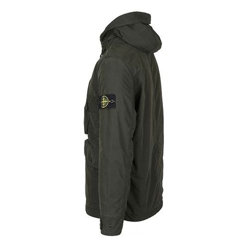 STONE ISLAND David Light-TC Micropile Jacket 'Olive' 731540931-V0059