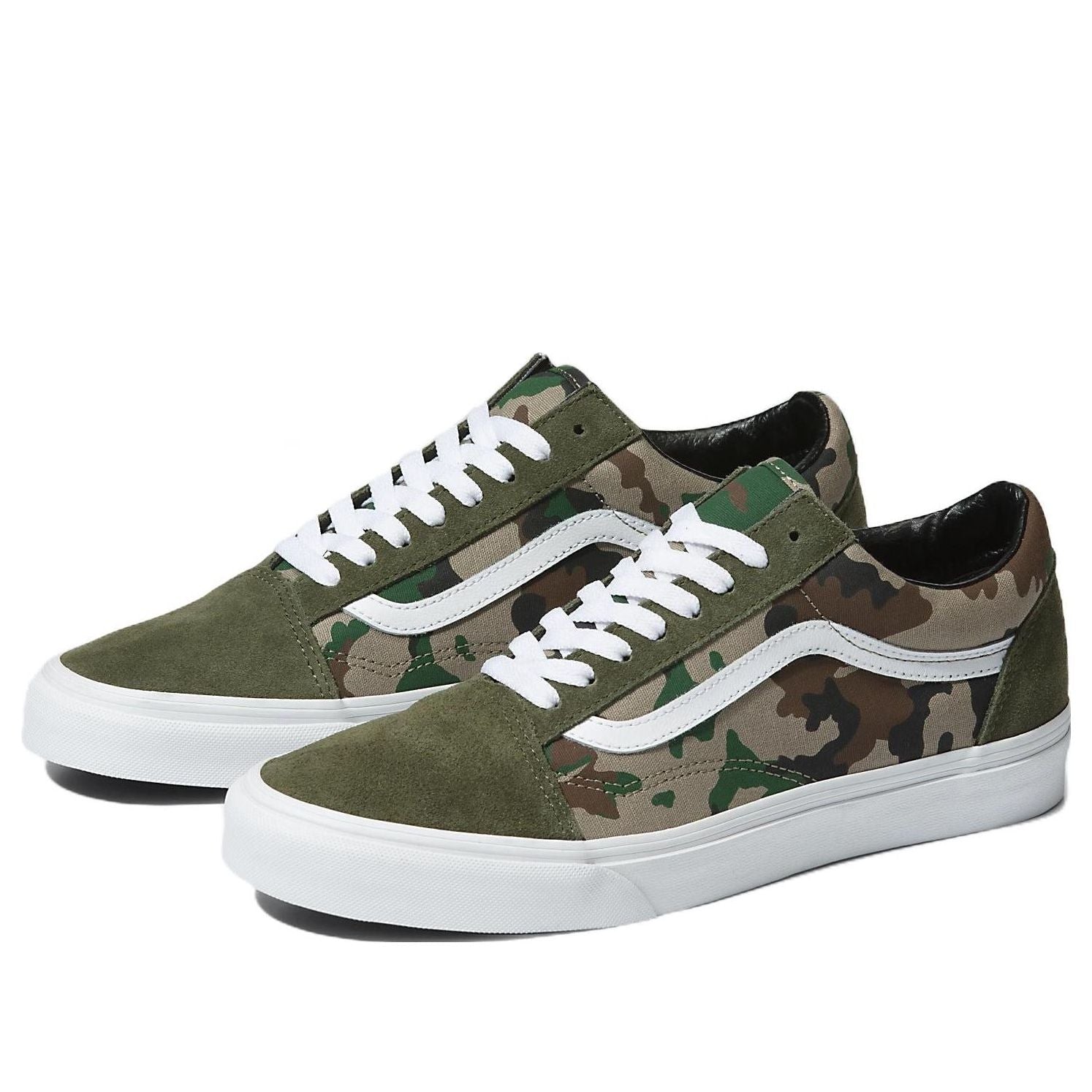 Vans Camo Old Skool 'Green White' VN0007NTY33