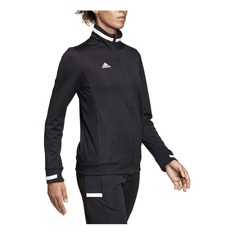 (WMNS) adidas Team 19 Track Jacket Asia Sizing 'Black' DW6848