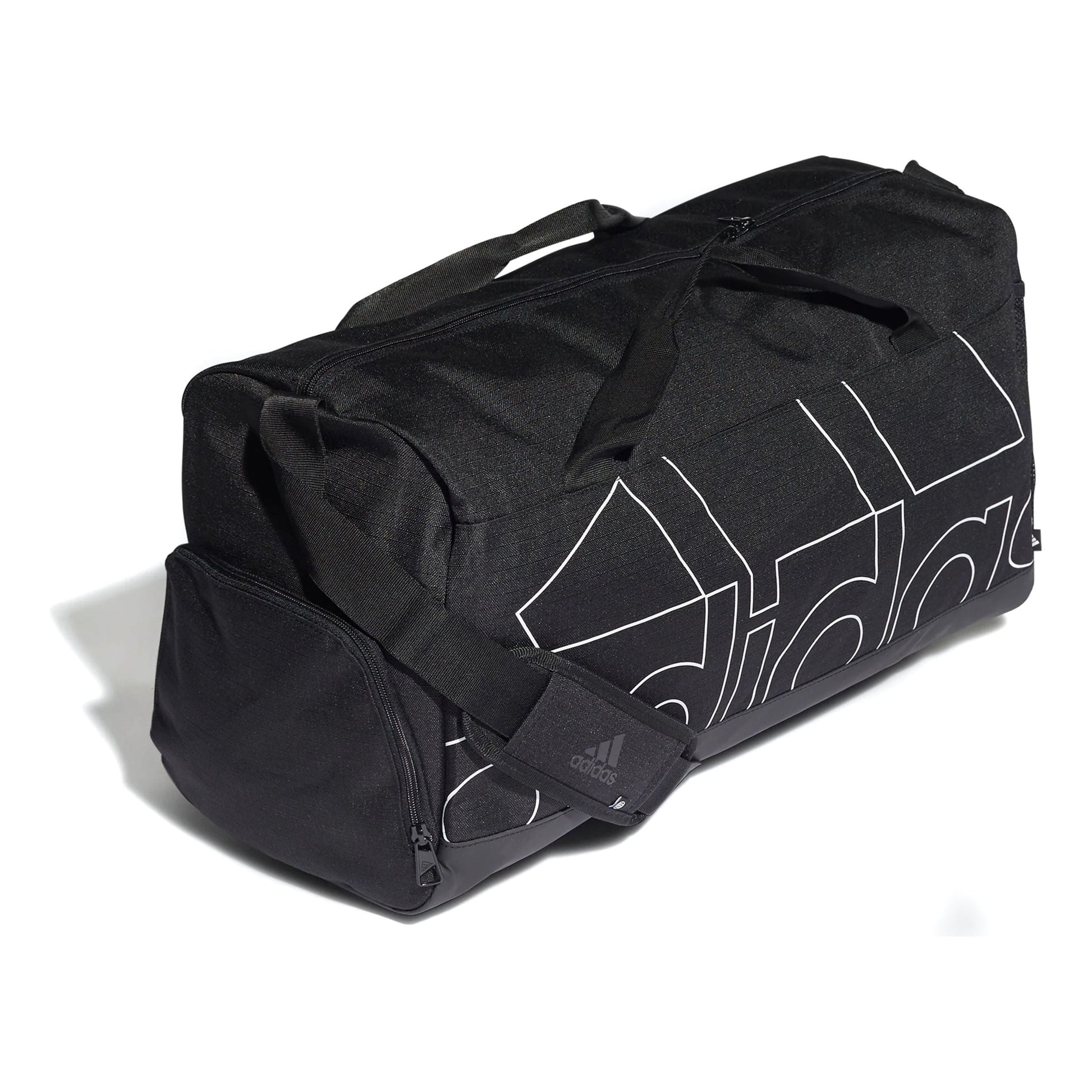 adidas Badge of Sport Duffel Bag Medium 'Black White' HC7229