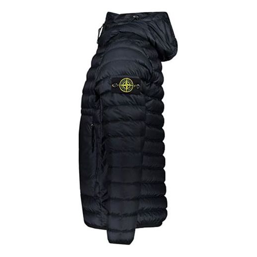 STONE ISLAND Real Down Jacket 'Navy' 761540324-V0020