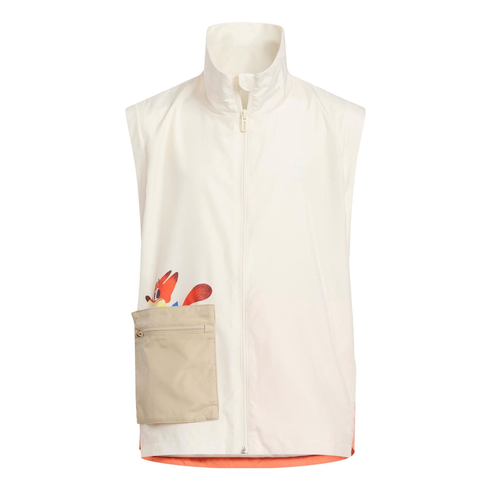 (GS) adidas x Disney Zootopia Woven 2-In-1 Jacket 'White Beige' IK6065