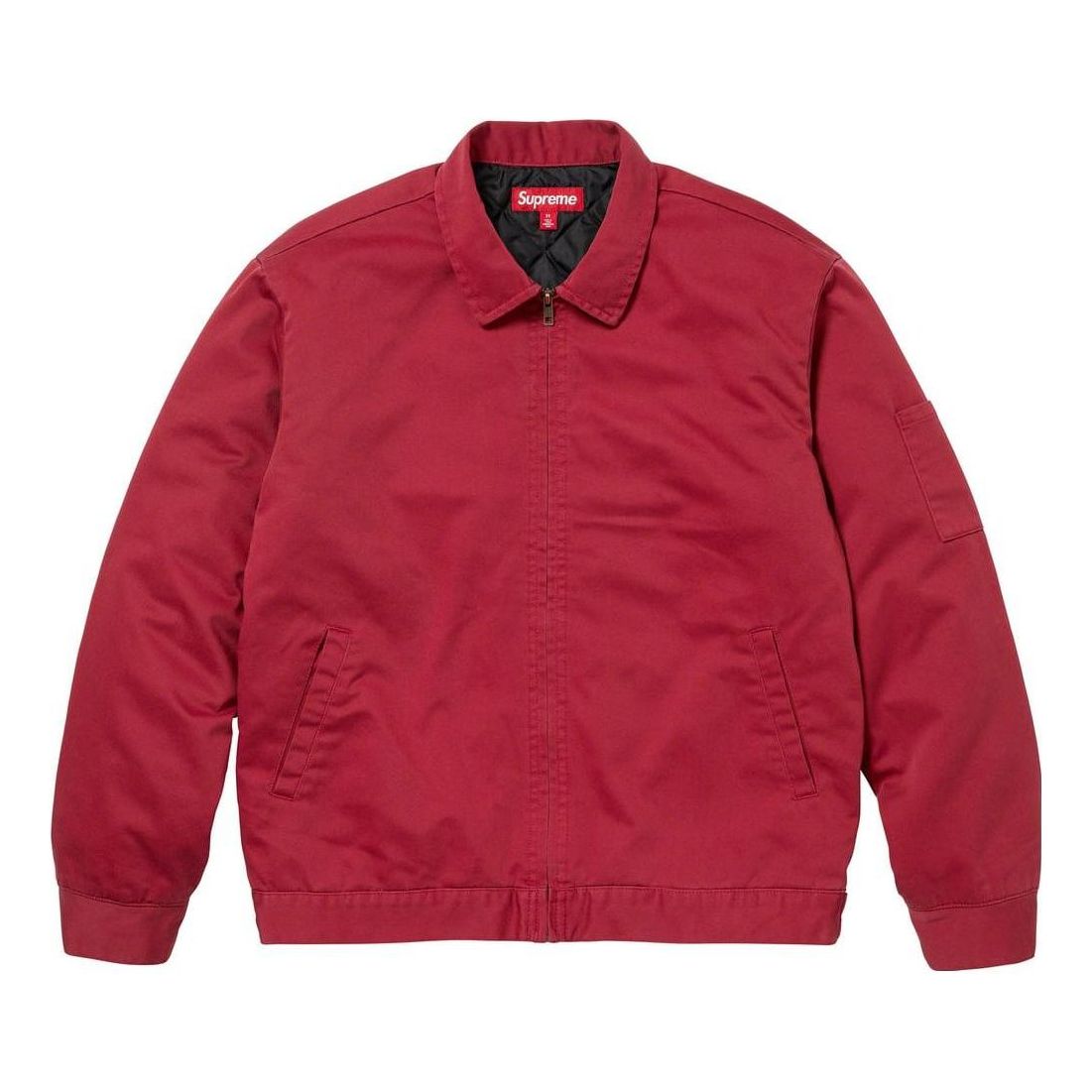Supreme x H.R. Giger Embroidered Work Jacket 'Red Black' SUP-FW23-140