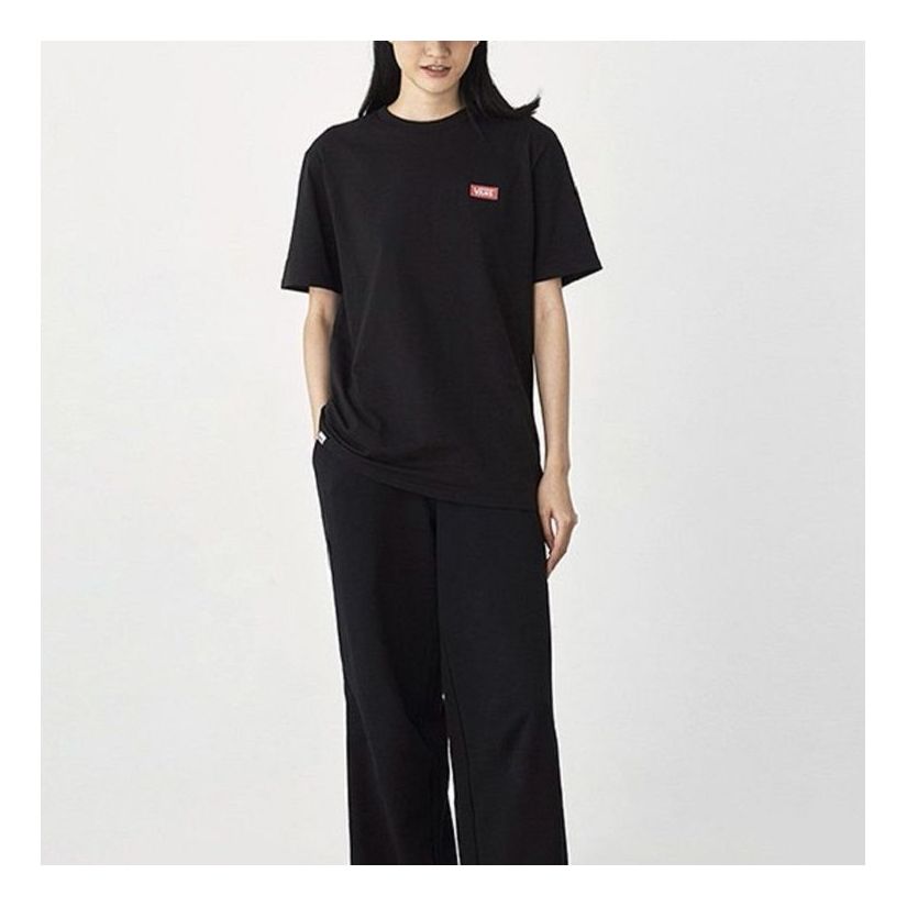 (WMNS) Vans Graphic T-Shirt 'Black White' VN0A4MMXBLK