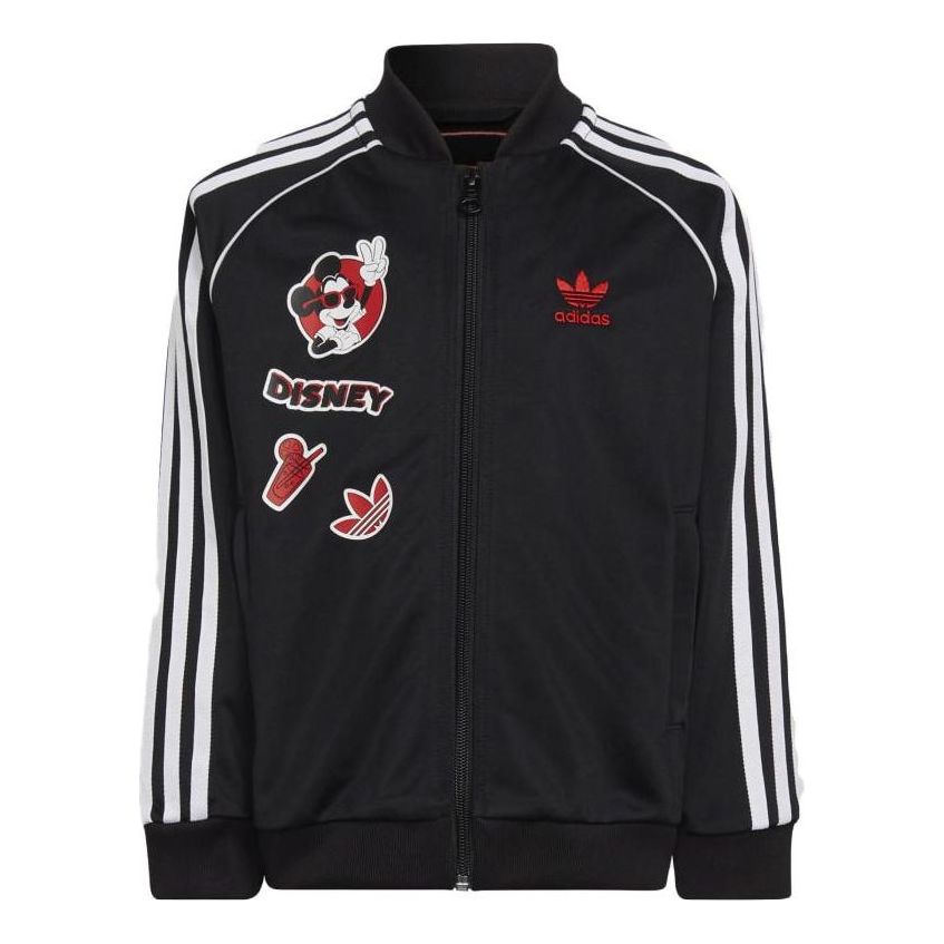 (GS) adidas Disney Mickey and Friends SST Set Asia Sizing 'Black' HB9534