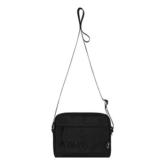 Supreme Shoulder Bag 'Black White' SUP-SS19-031