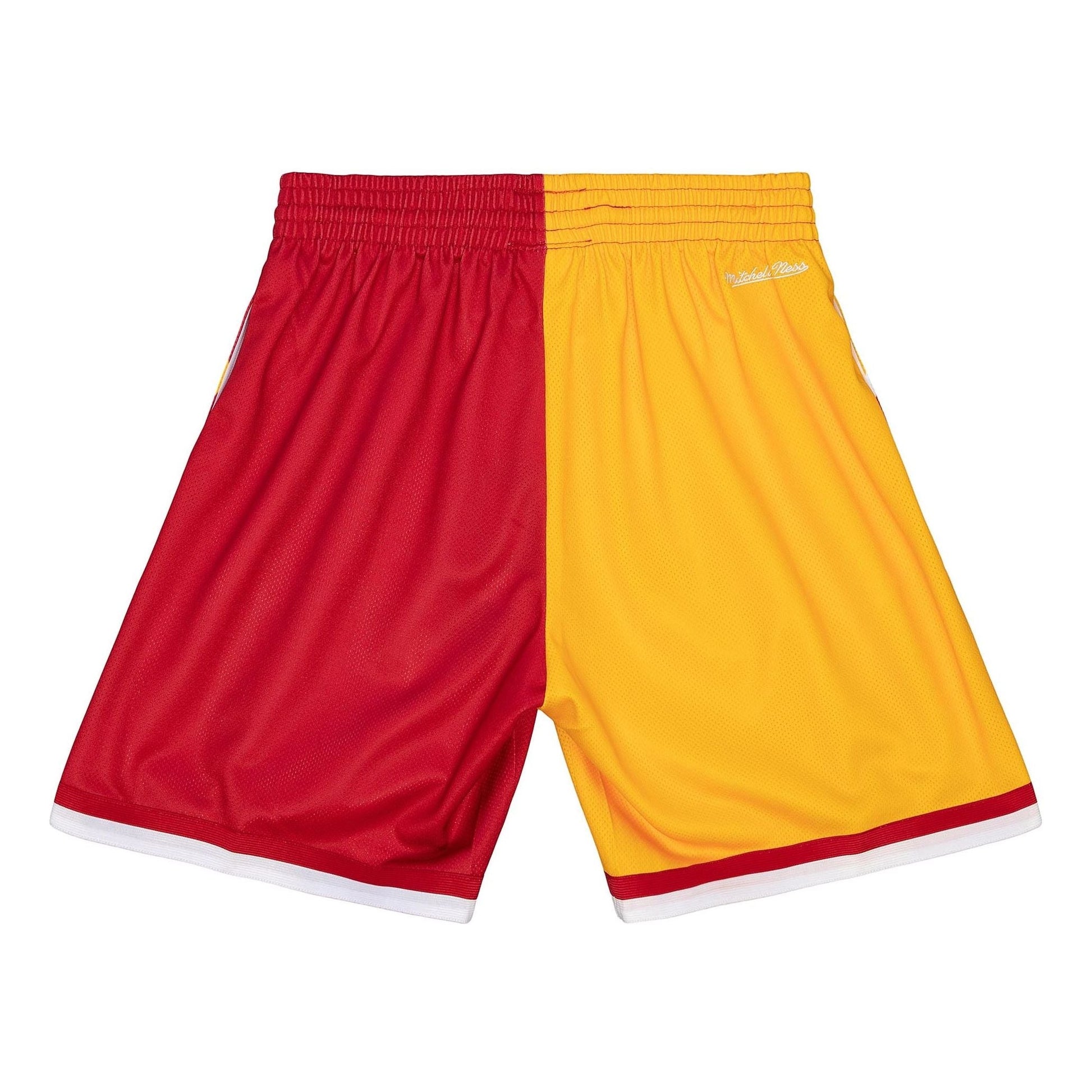 Mitchell & Ness x NBA Hwc Big Face Shorts 'Houston Rockets' PSHR4351-HROYYPPPYELL