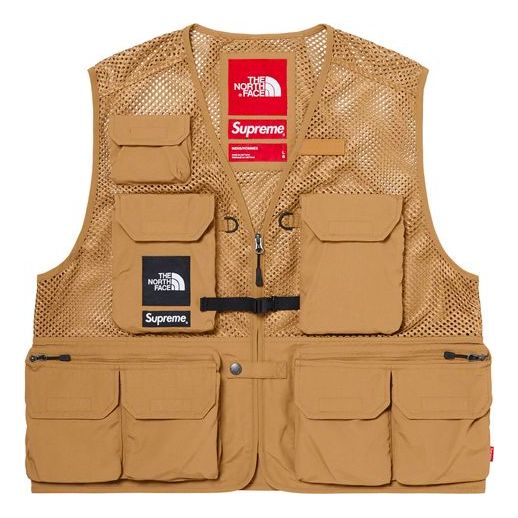 Supreme x The North Face Cargo Vest 'Tan Black' SUP-SS20-650