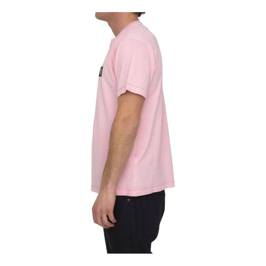 STONE ISLAND Patch T-shirt 'Pink' 101524113-V0080