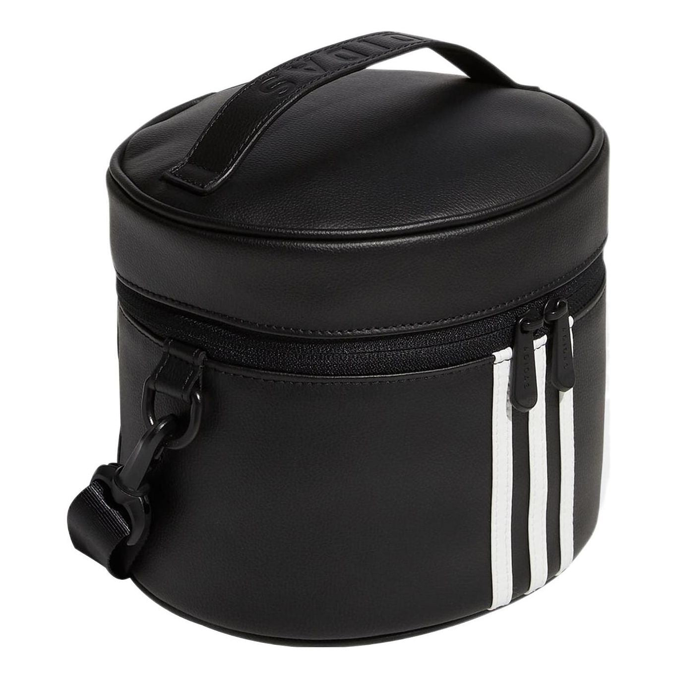 (WMNS) adidas 3-Stripes Round Bag 'Black White' HG5636