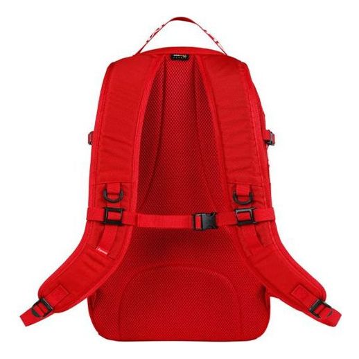 Supreme Backpack 'Red White' SUP-SS18-413