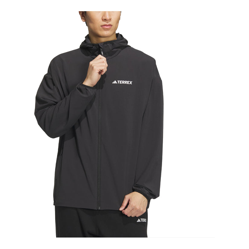 adidas Terrex .Jacket  Asia Sizing 'Black' IC4424