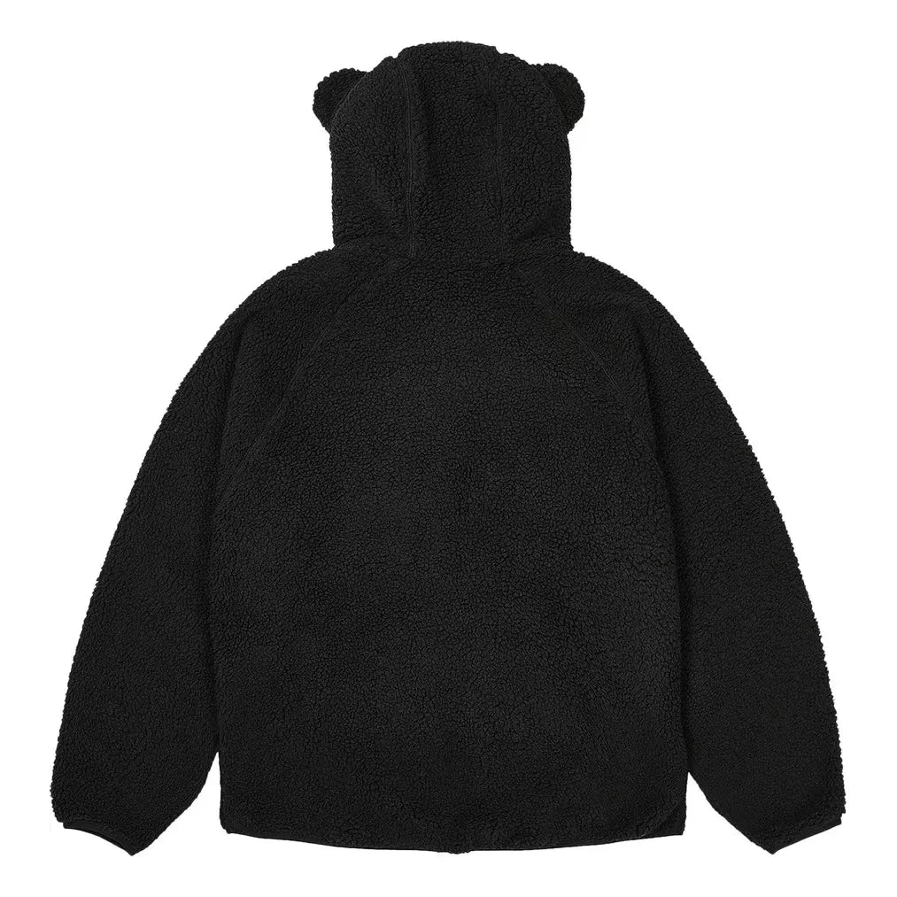 Palace Teddy Fleece Jacket 'Black' P26JK026