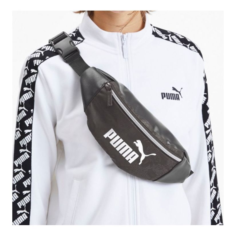(WMNS) PUMA Core Up Waist Bag 'Black White' 076975-01
