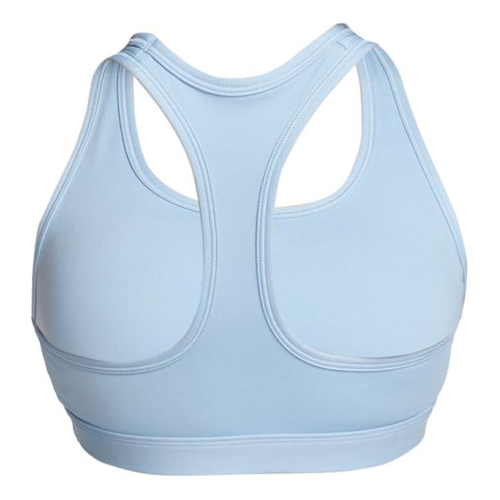 (WMNS) Nike Swoosh Medium Support Padded Sports Bra Asia Sizing 'Blue' DX6822-440