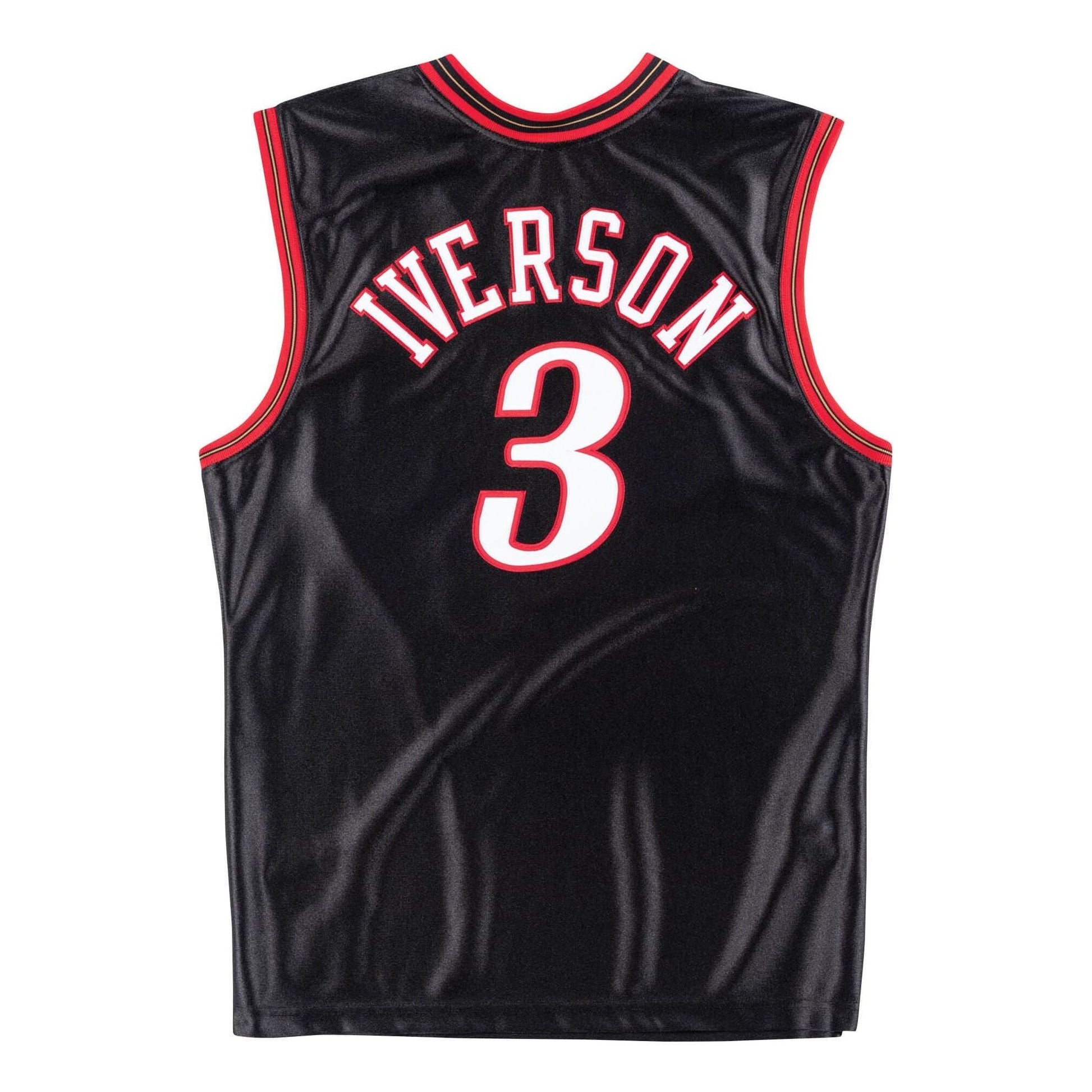 Mitchell & Ness x NBA Philadelphia 76ers 2000-01 Road Finals Jerseys 'Allen Iverson 3' AJY4GS18104-P76BLCK00AIV