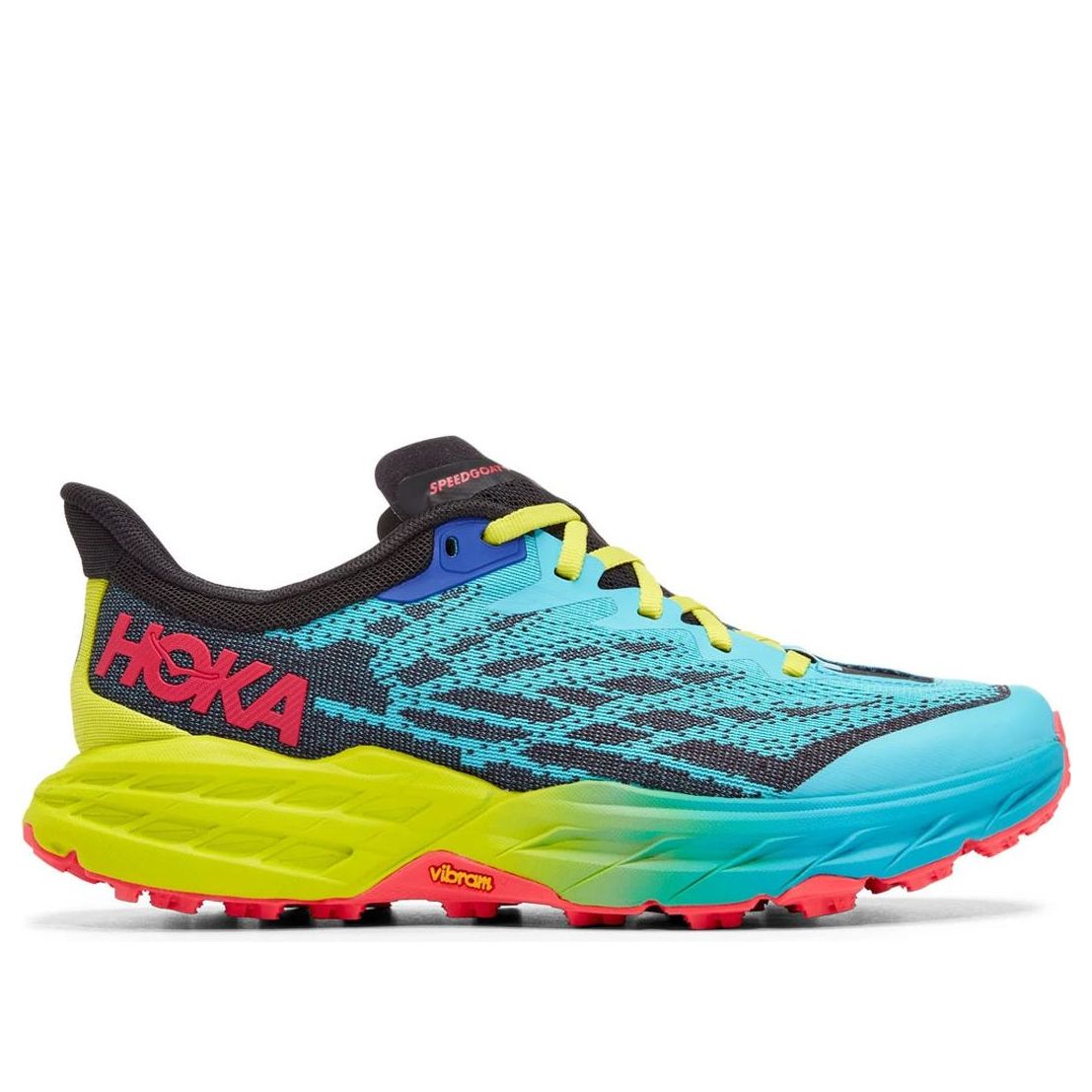 (WMNS) HOKA ONE ONE Speedgoat 5 'Scuba Blue Black' 1123158-SBBK