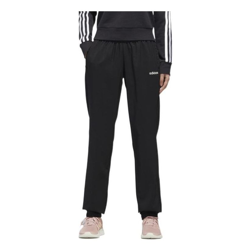 (WMNS) adidas Essentials Plain Pants Asia Sizing 'Black' GD2897