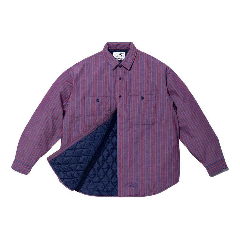 Supreme x MM6 Maison Margiela Padded Shirt 'Purple' SUP-SS24-117