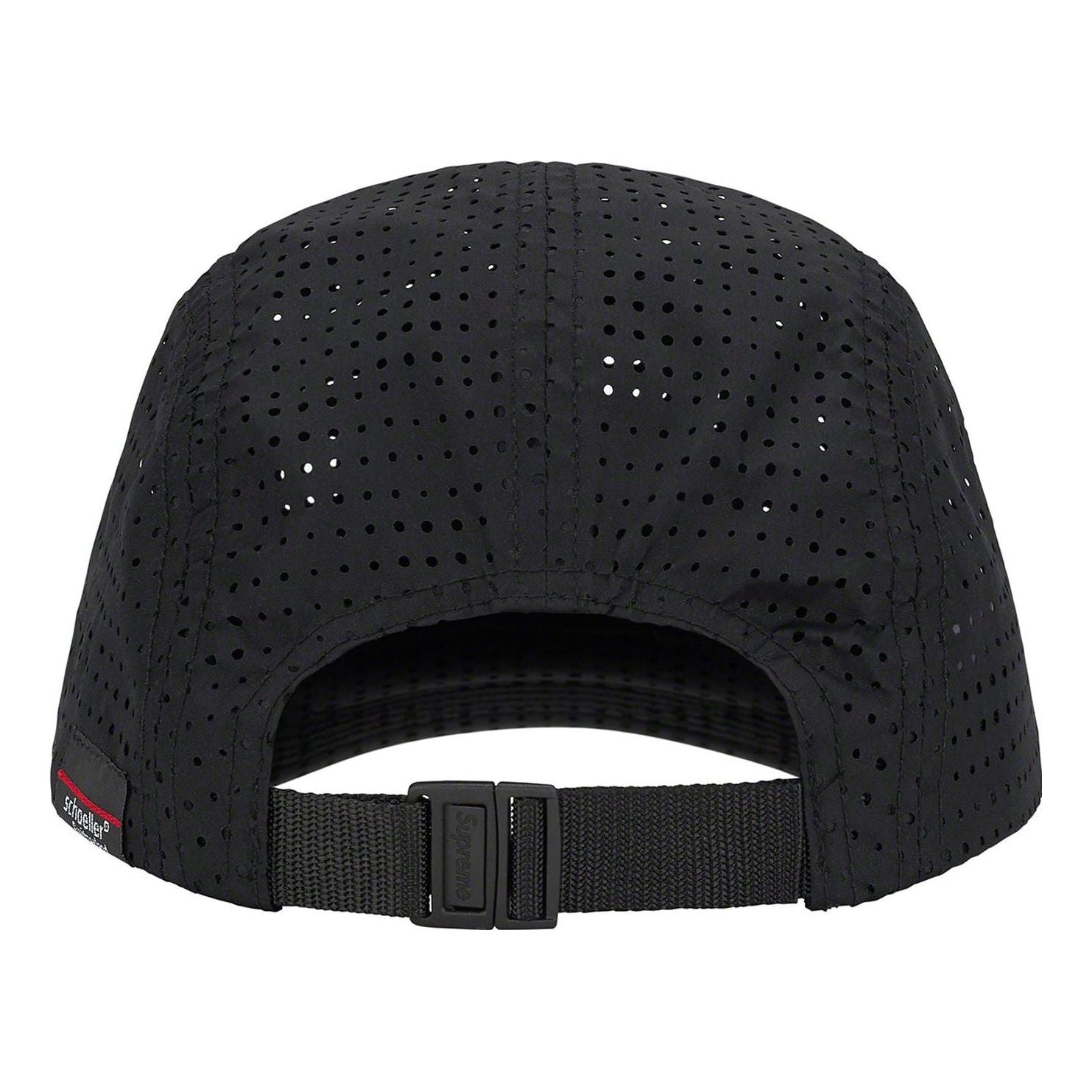 Supreme Perforated Camp Cap 'Black White' SUP-SS22-779