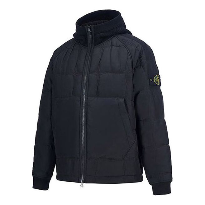 STONE ISLAND Hoody Zip-Up Jacket 'Black' 771543433-V0029