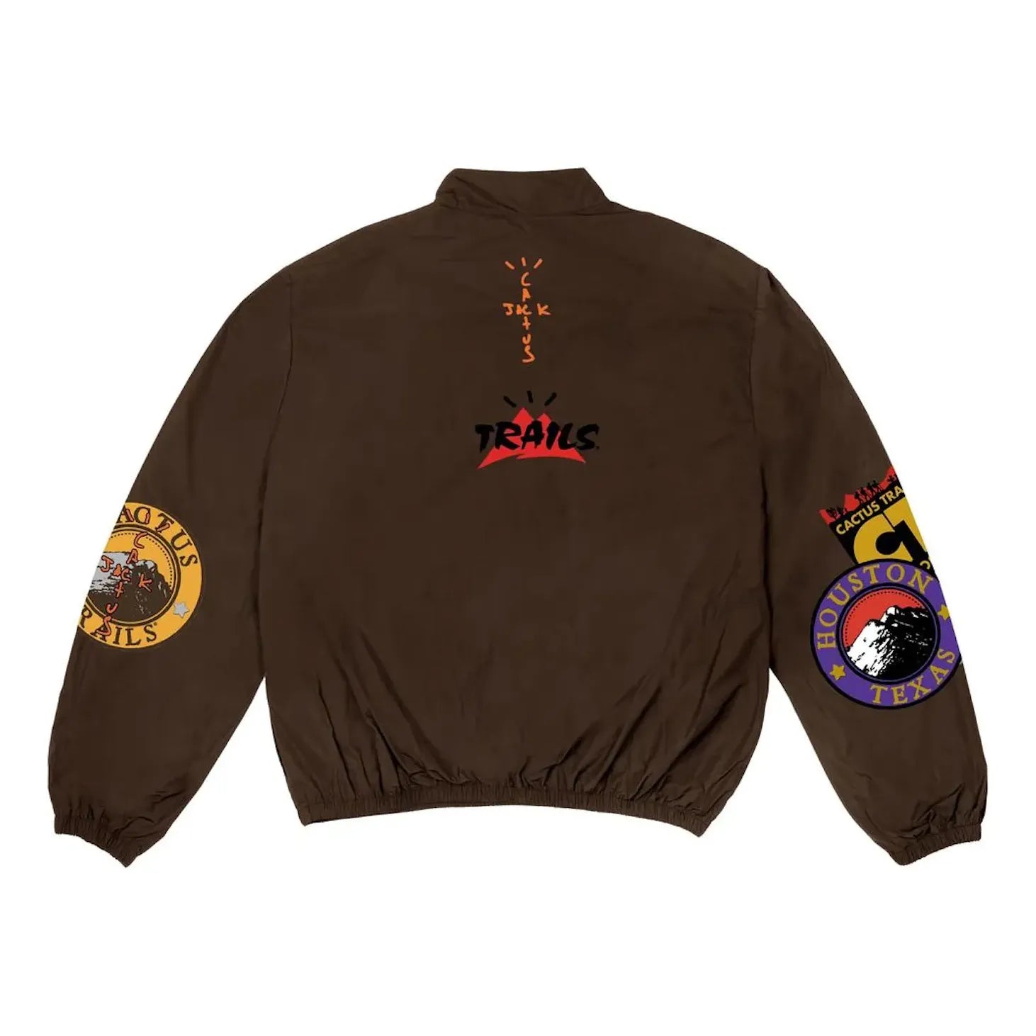 Travis Scott Cactus Trails Half-Zip Windbreaker 'Brown' CJNTOP12BROWN