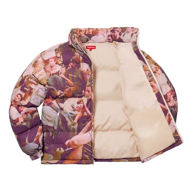 Supreme Lafayette Reflective Down Jacket 'Multi-Color' SUP-FW21-266