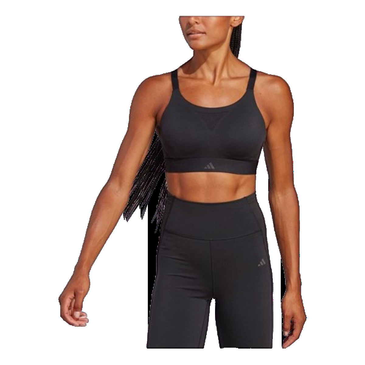 (WMNS) adidas Tailored Impact Training High-Support Bra Asia Sizing 'Black' HS7266