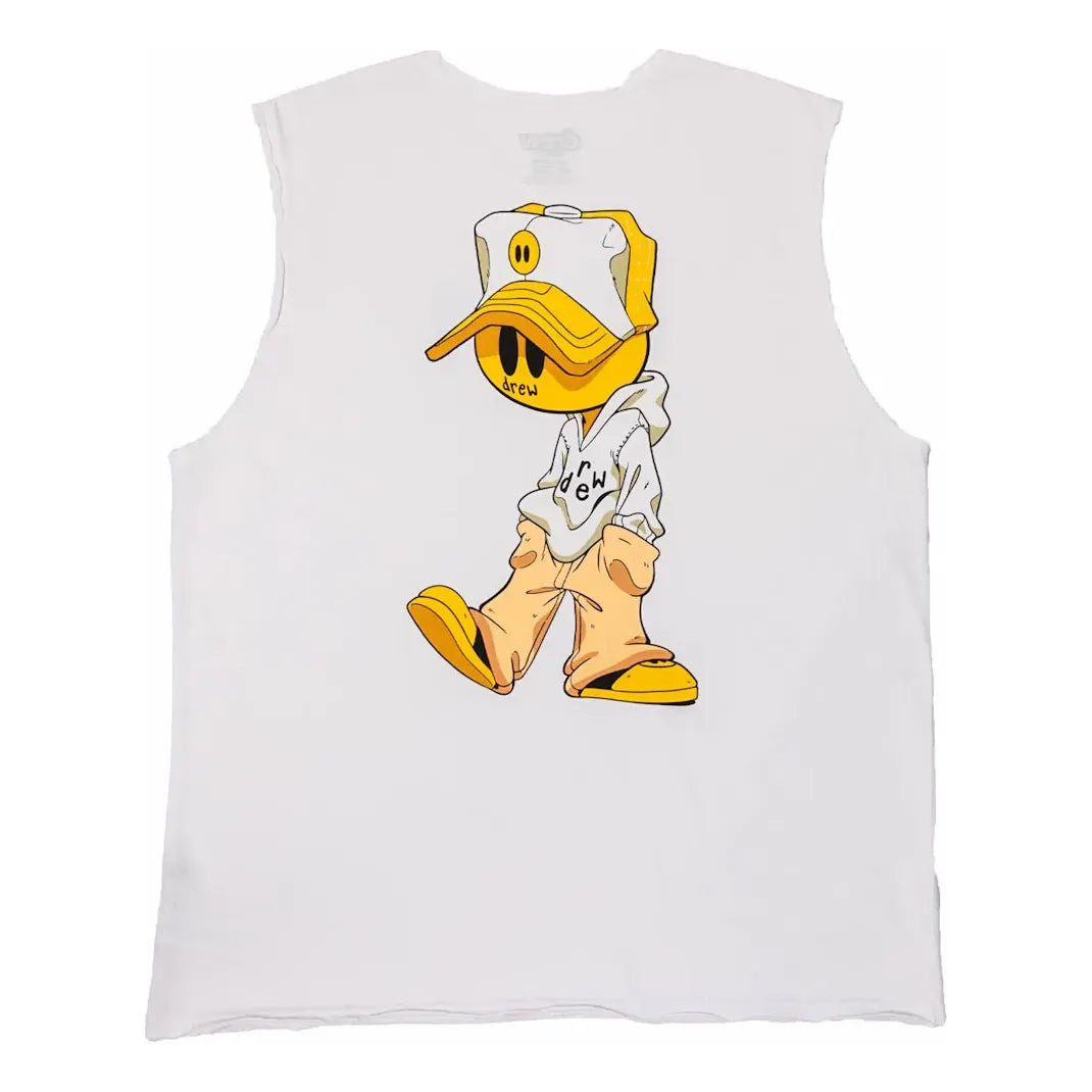 Drew House Drew Sleeveless T-shirt 'White' DR-SS21-132